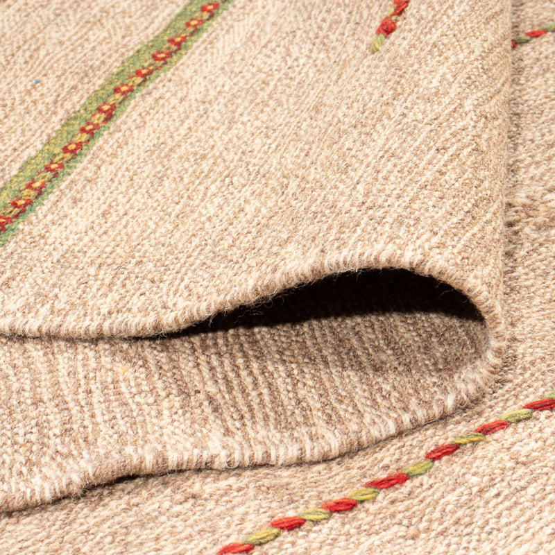 Alfombra Kelim - Tendencia - 289 x 191 cm - beige claro