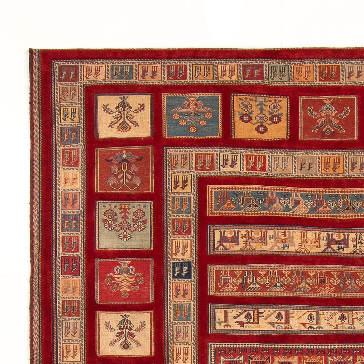 Alfombra Kelim - Oriental - Real - 297 x 211 cm - multicolor