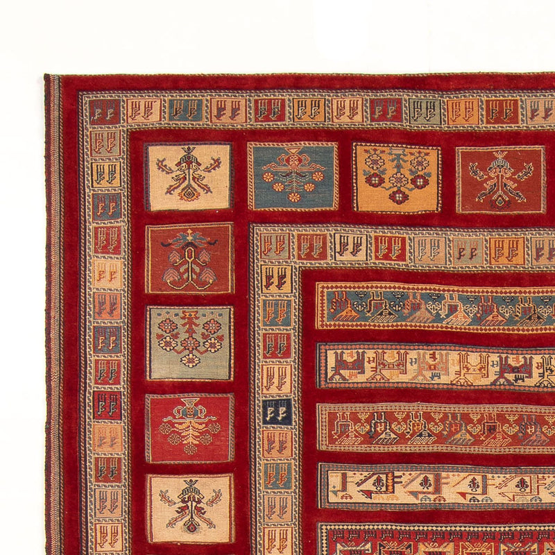 Alfombra Kelim - Oriental - Real - 297 x 211 cm - multicolor