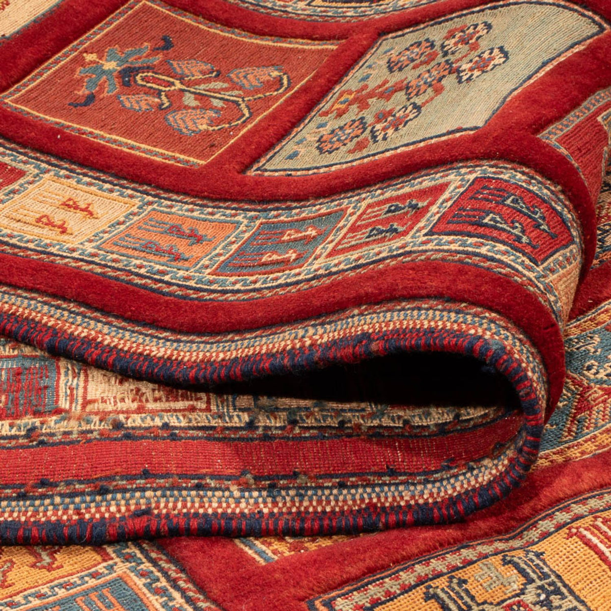 Alfombra Kelim - Oriental - Real - 297 x 211 cm - multicolor