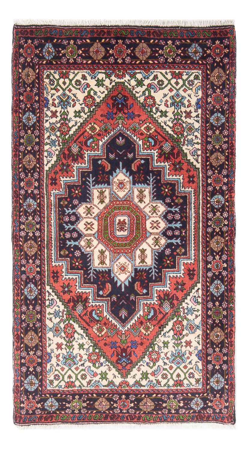 Alfombra persa - Nómada - 132 x 76 cm - crema