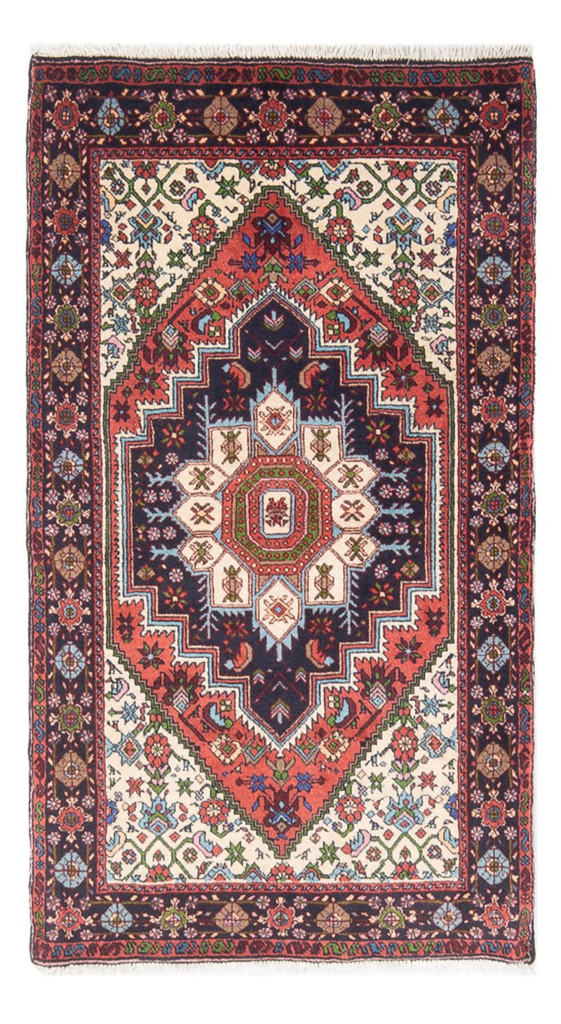 Alfombra persa - Nómada - 132 x 76 cm - crema
