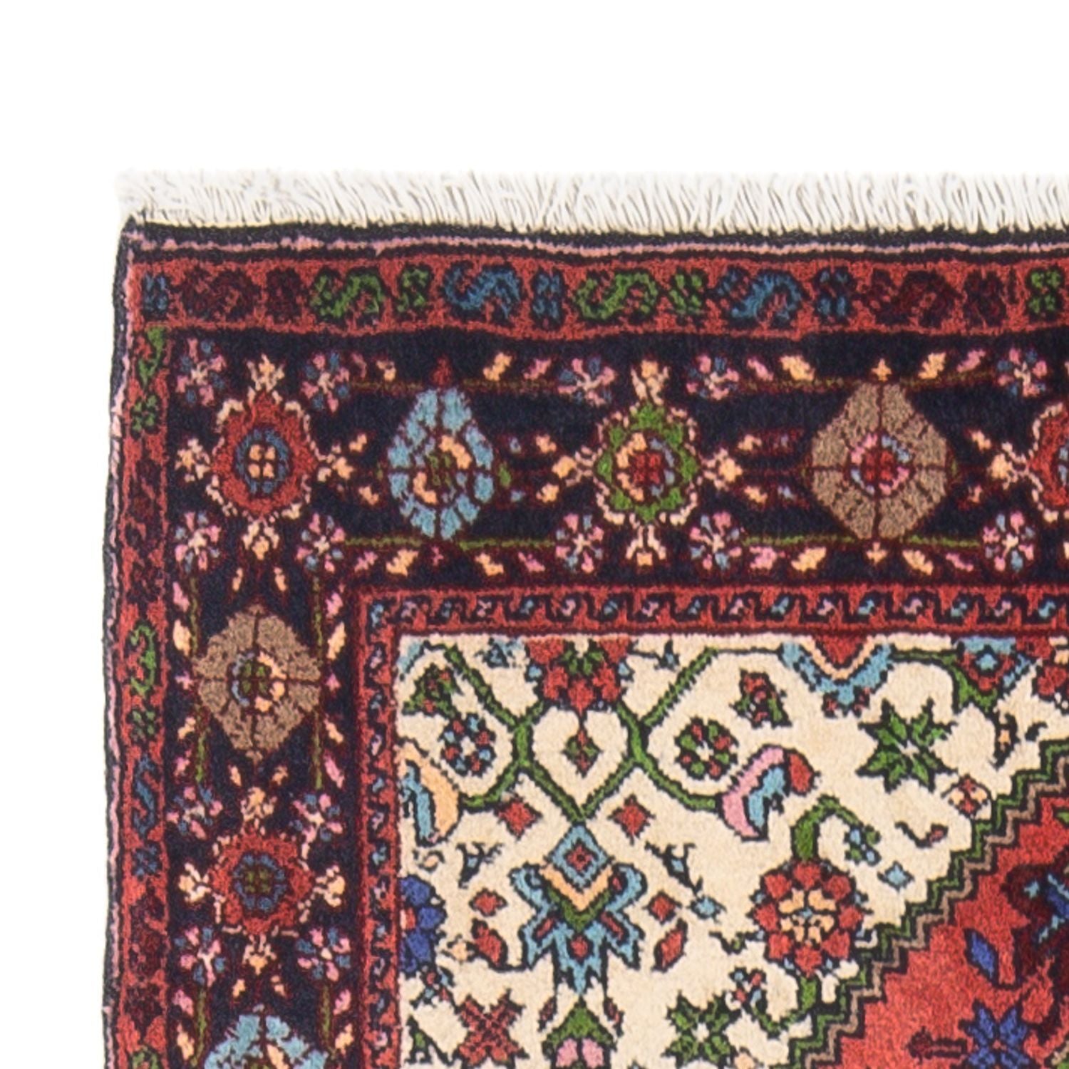 Alfombra persa - Nómada - 132 x 76 cm - crema