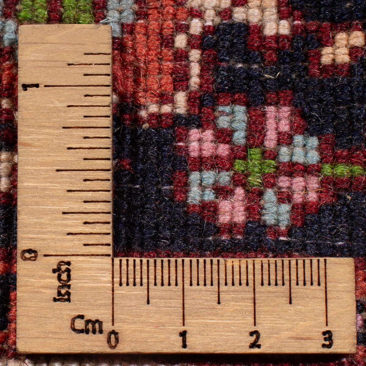 Alfombra persa - Nómada - 132 x 76 cm - crema