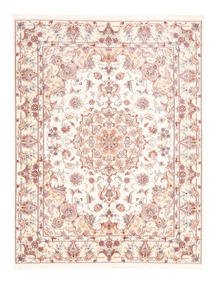 Alfombra persa - Tabriz - 196 x 151 cm - crema