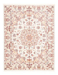 Alfombra persa - Tabriz - 196 x 151 cm - crema