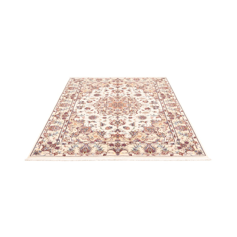 Alfombra persa - Tabriz - 196 x 151 cm - crema