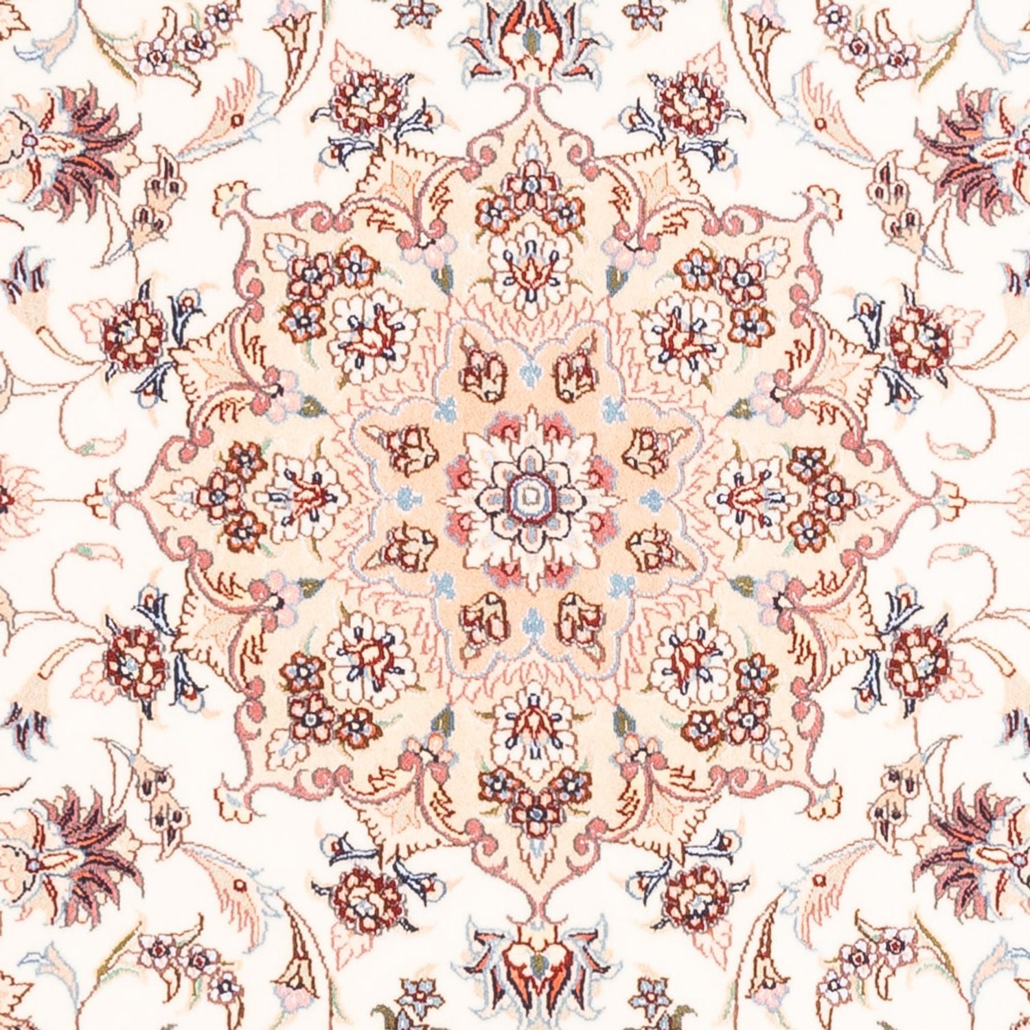 Alfombra persa - Tabriz - 197 x 149 cm - crema