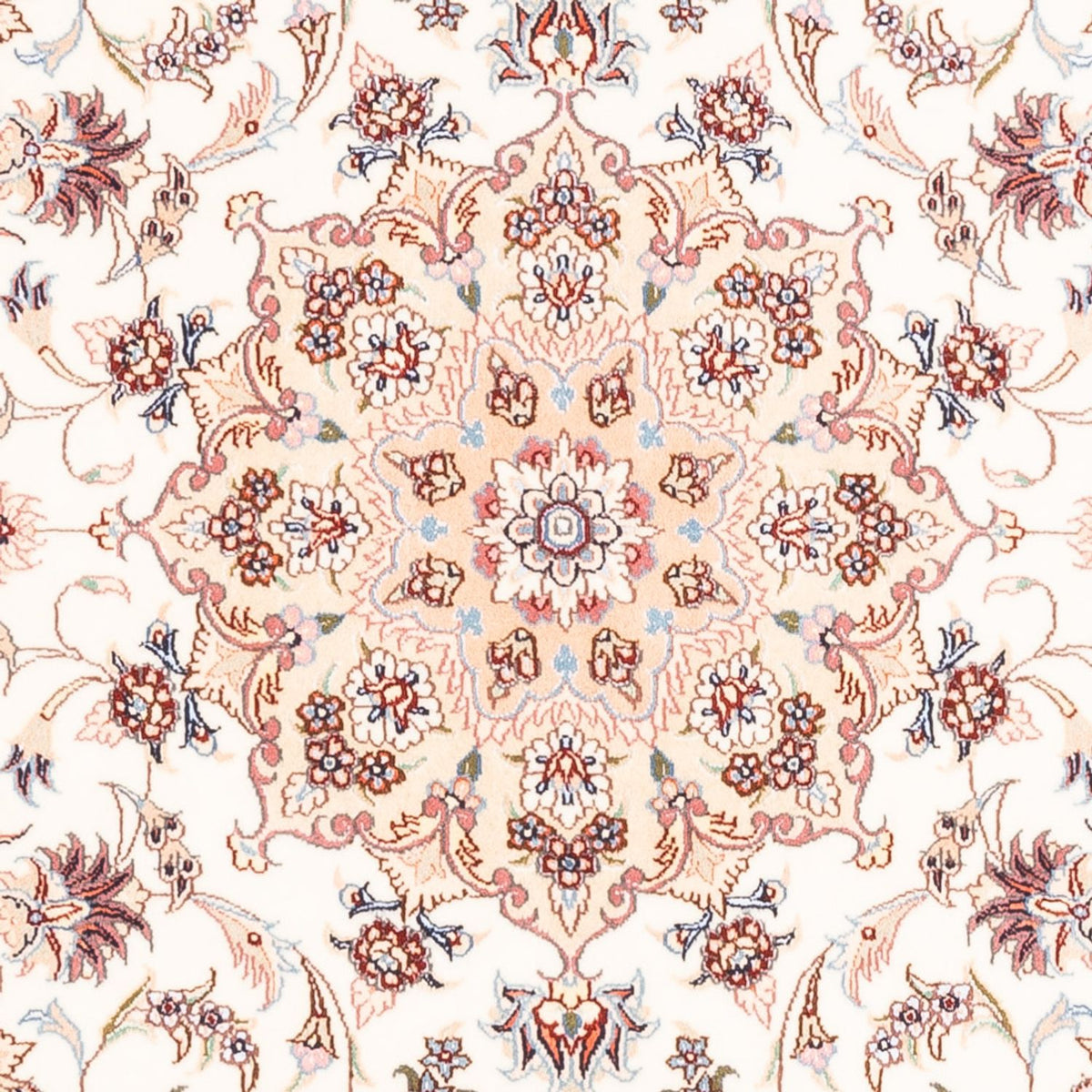 Alfombra persa - Tabriz - 197 x 149 cm - crema