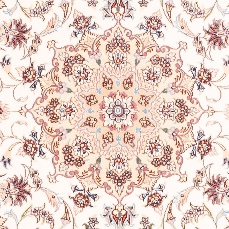 Alfombra persa - Tabriz - 197 x 149 cm - crema