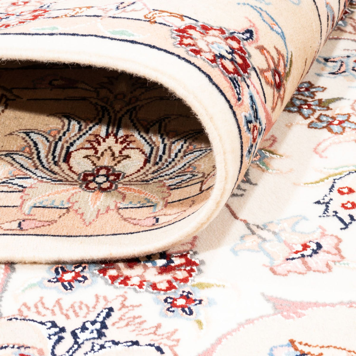 Alfombra persa - Tabriz - 197 x 149 cm - crema