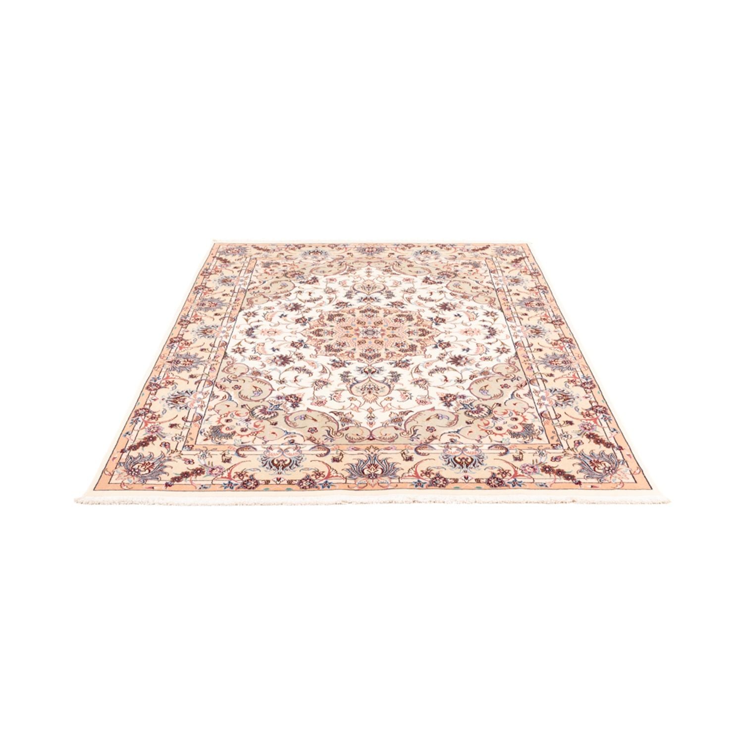 Alfombra persa - Tabriz - 197 x 149 cm - crema