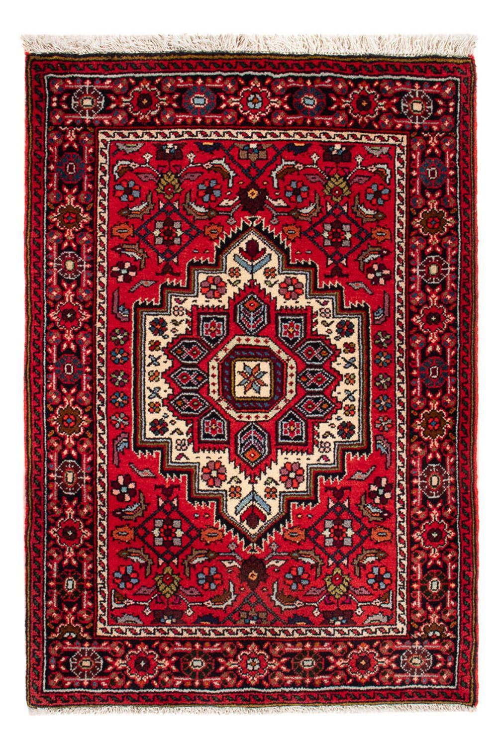 Alfombra persa - Nómada - 87 x 62 cm - rojo