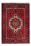 Alfombra persa - Nómada - 87 x 62 cm - rojo