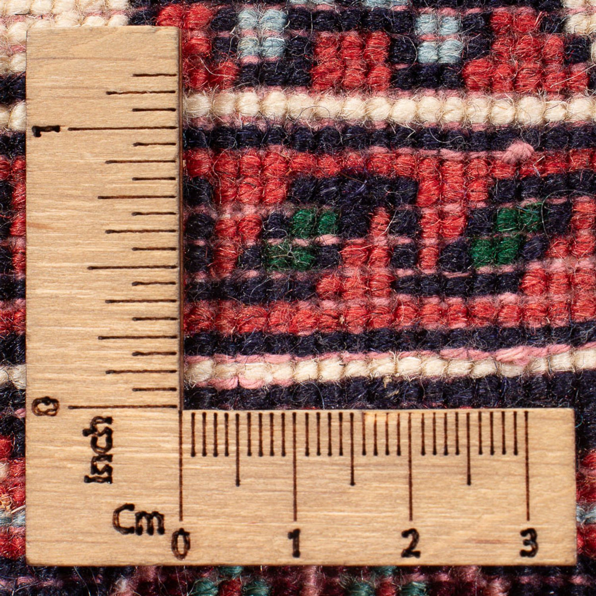 Alfombra persa - Nómada - 120 x 81 cm - rojo