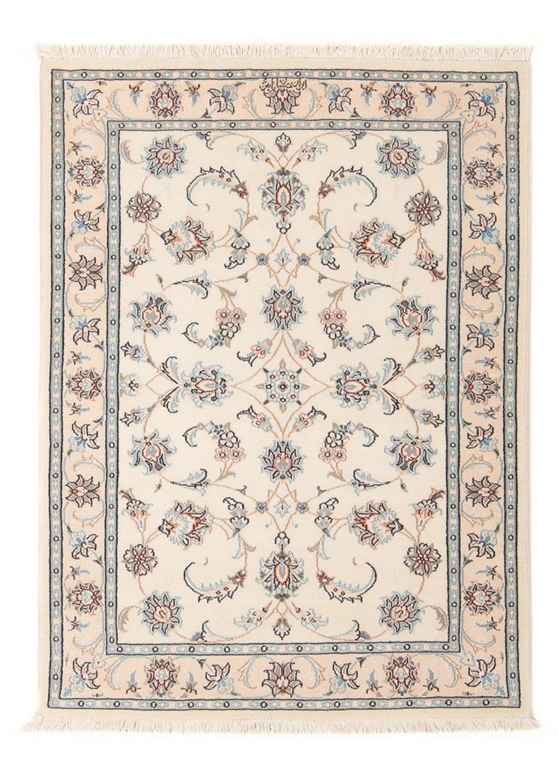 Alfombra Persa - Nain - Prima - 118 x 80 cm - crema