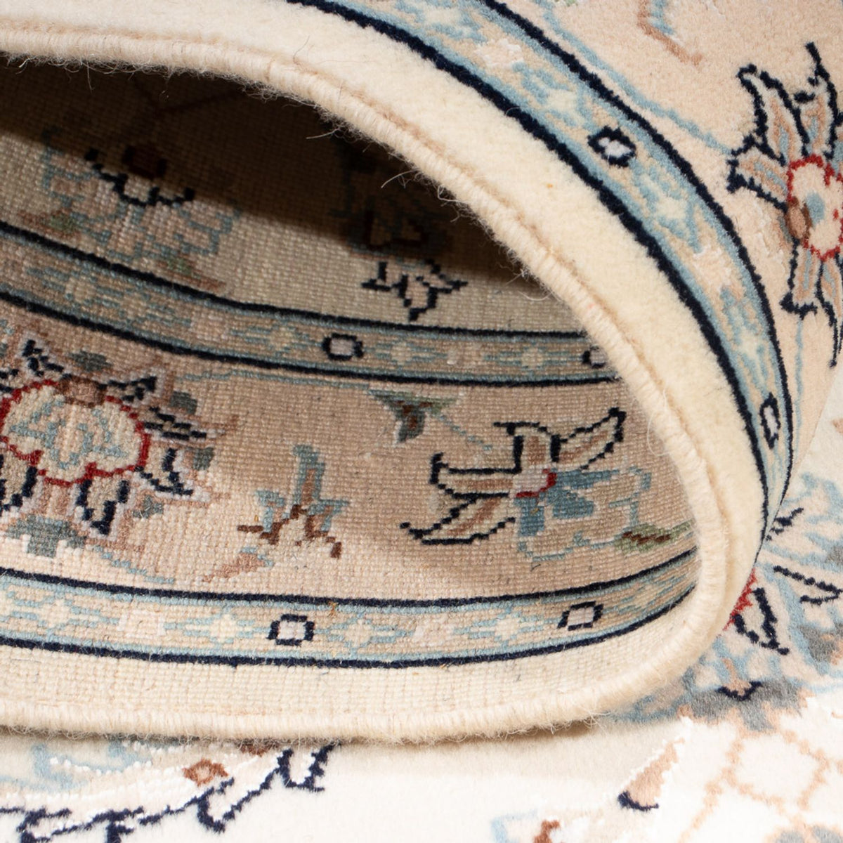 Alfombra Persa - Nain - Prima - 118 x 80 cm - crema