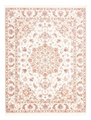 Alfombra persa - Tabriz - 196 x 153 cm - crema