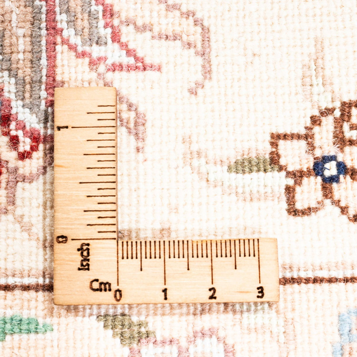 Alfombra persa - Tabriz - 196 x 153 cm - crema