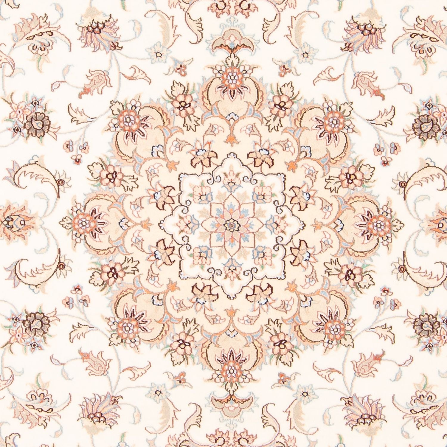 Alfombra Persa - Tabriz - Real - 203 x 148 cm - crema