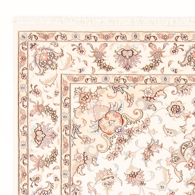 Alfombra Persa - Tabriz - Real - 203 x 148 cm - crema