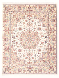 Alfombra Persa - Tabriz - Real - 196 x 150 cm - crema