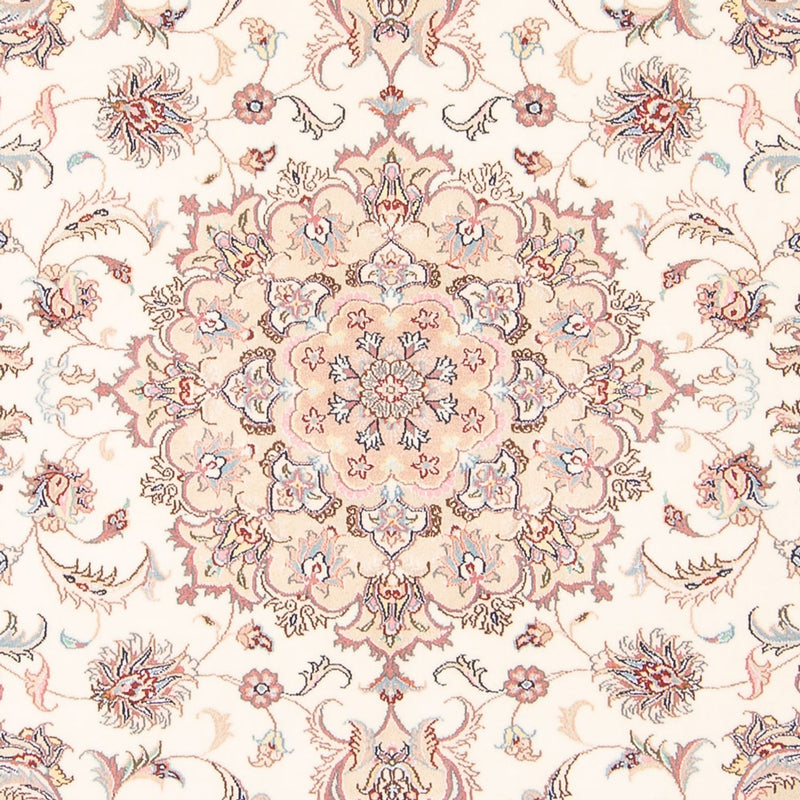 Alfombra Persa - Tabriz - Real - 196 x 150 cm - crema