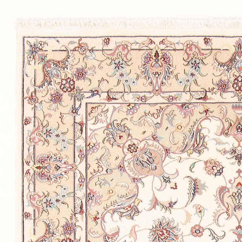 Alfombra Persa - Tabriz - Real - 196 x 150 cm - crema