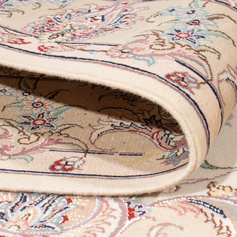 Alfombra Persa - Tabriz - Real - 196 x 150 cm - crema