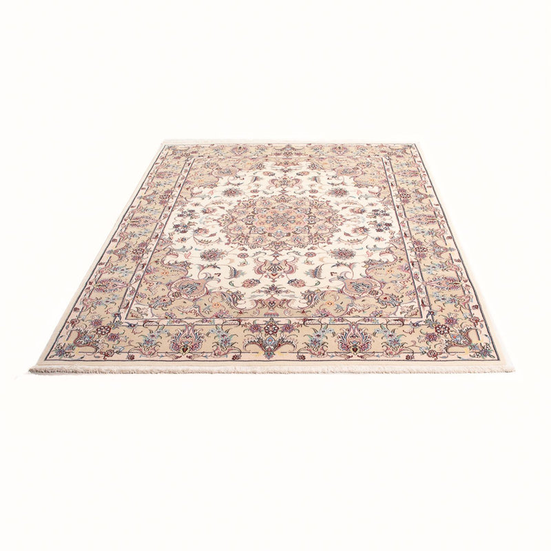 Alfombra Persa - Tabriz - Real - 196 x 150 cm - crema