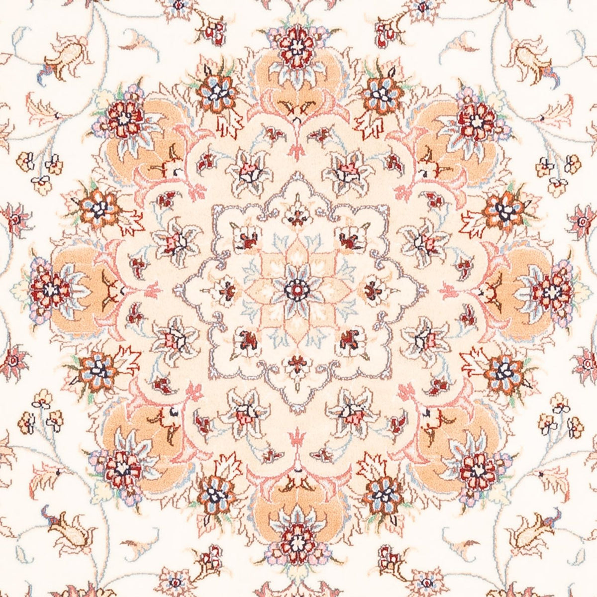 Alfombra persa - Tabriz - 200 x 150 cm - crema