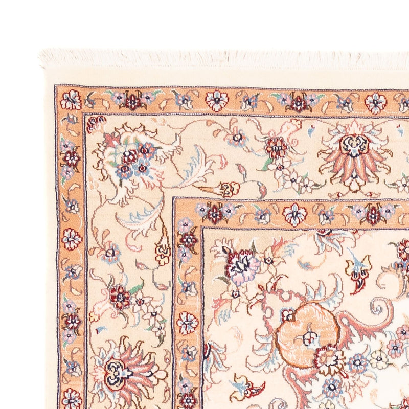 Alfombra persa - Tabriz - 200 x 150 cm - crema