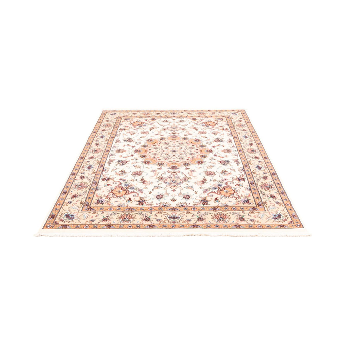 Alfombra persa - Tabriz - 200 x 150 cm - crema
