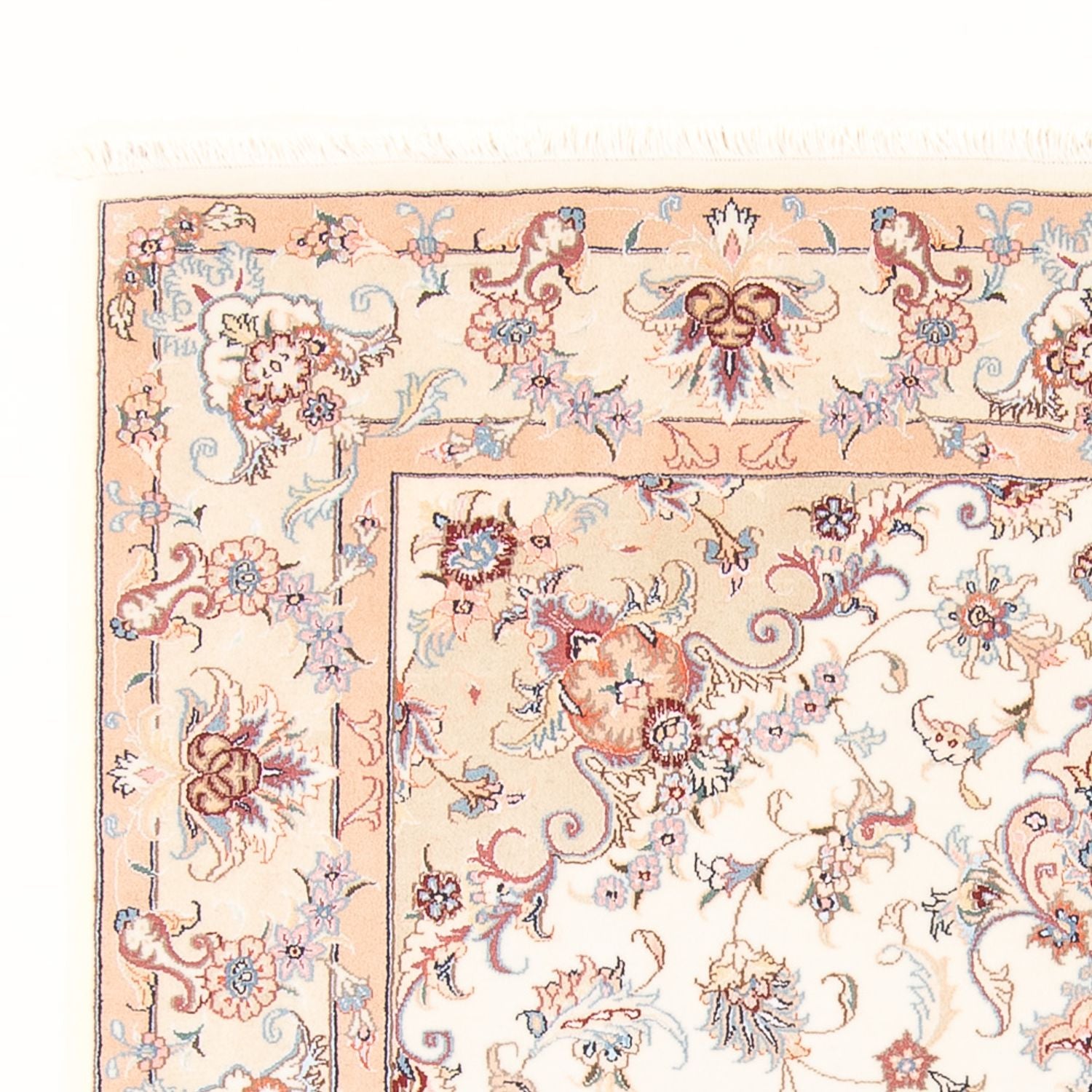Alfombra Persa - Tabriz - Real - 200 x 147 cm - crema