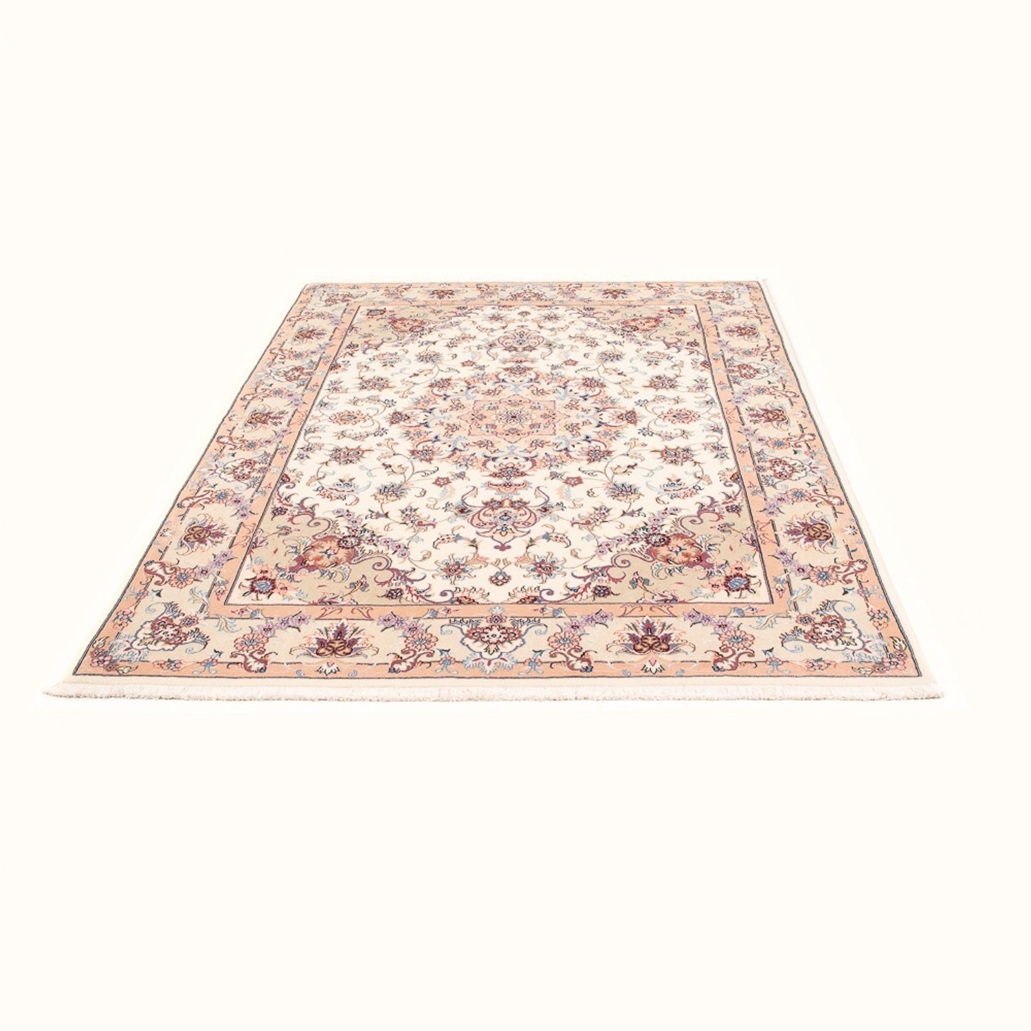 Alfombra Persa - Tabriz - Real - 200 x 147 cm - crema