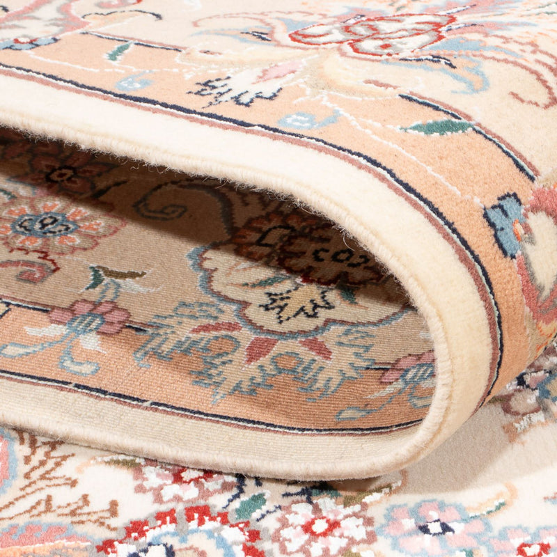 Alfombra Persa - Tabriz - Real - 195 x 147 cm - crema