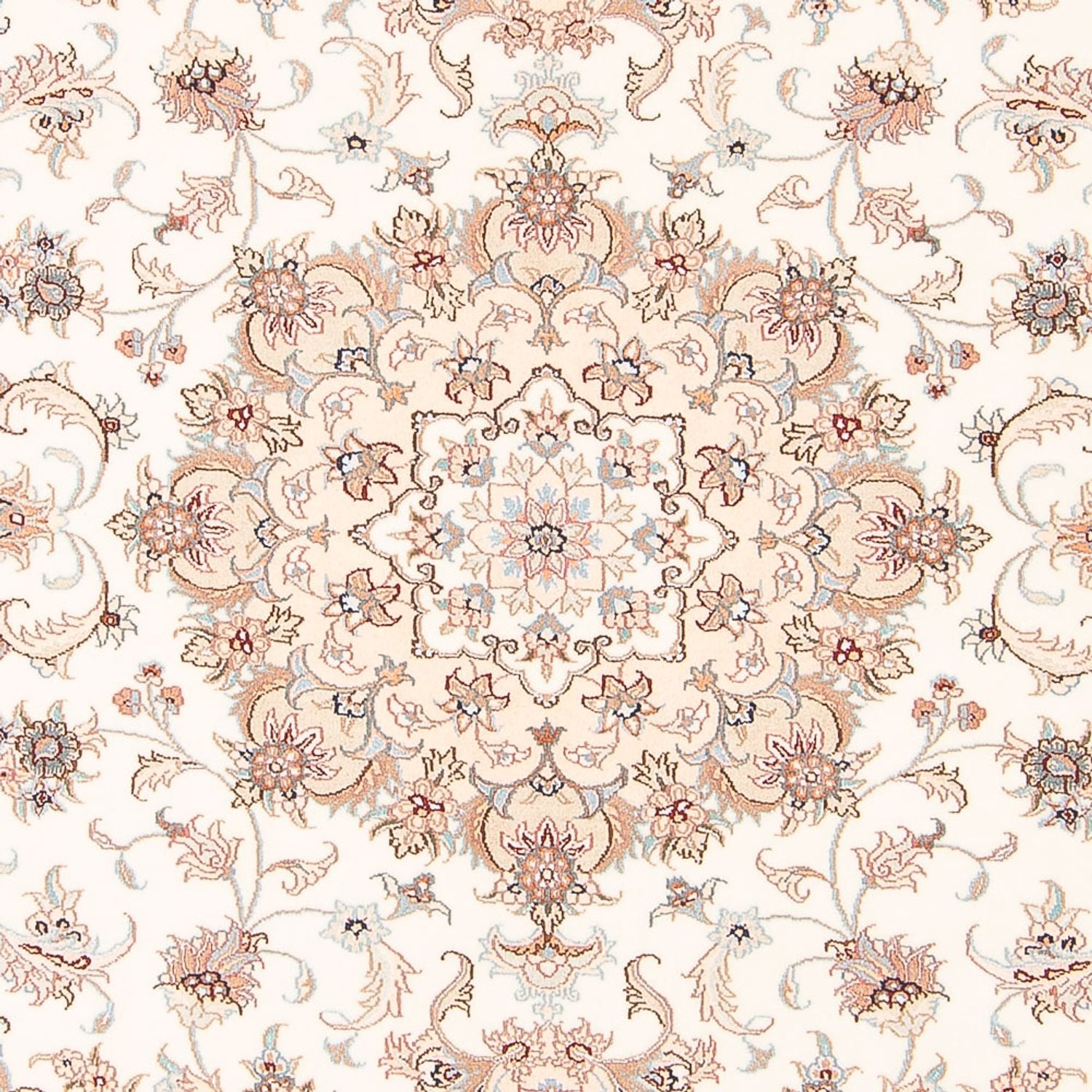 Alfombra Persa - Tabriz - Real - 197 x 152 cm - crema