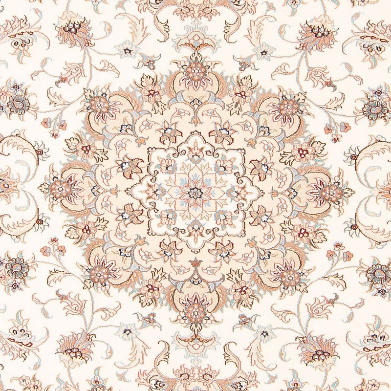Alfombra Persa - Tabriz - Real - 197 x 152 cm - crema