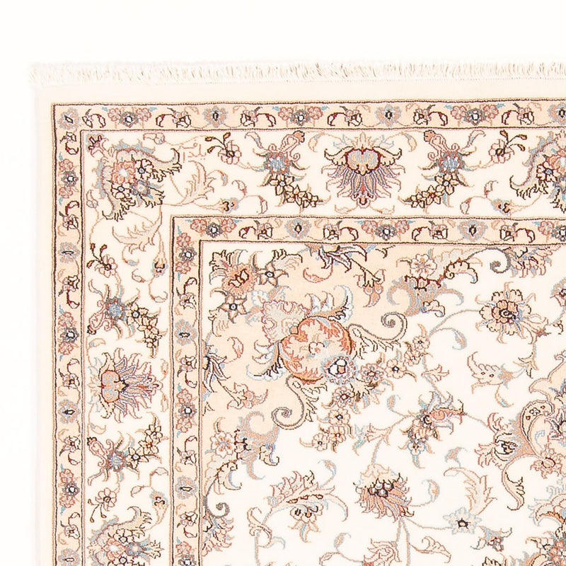 Alfombra Persa - Tabriz - Real - 197 x 152 cm - crema
