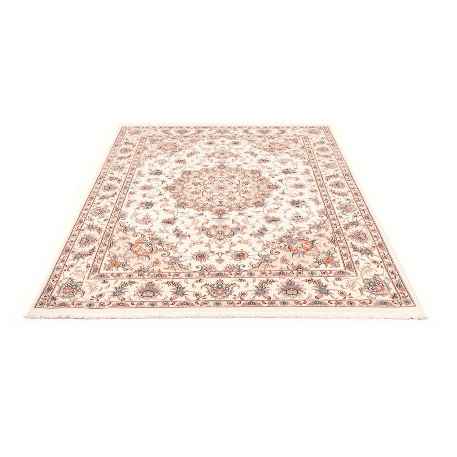 Alfombra Persa - Tabriz - Real - 197 x 152 cm - crema
