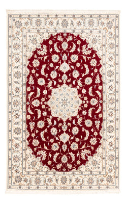 Alfombra Persa - Nain - Prima - 176 x 117 cm - rojo