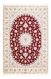 Alfombra Persa - Nain - Prima - 176 x 119 cm - rojo