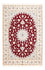 Alfombra Persa - Nain - Prima - 176 x 119 cm - rojo