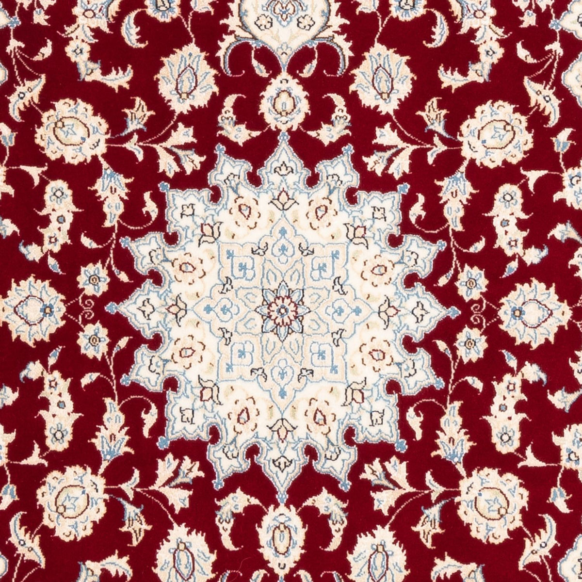 Alfombra Persa - Nain - Prima - 176 x 119 cm - rojo