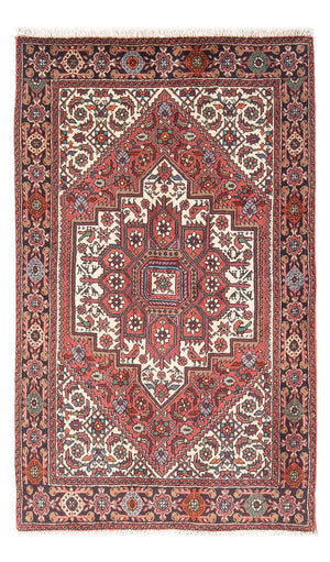 Alfombra persa - Nómada - 120 x 81 cm - rojo claro