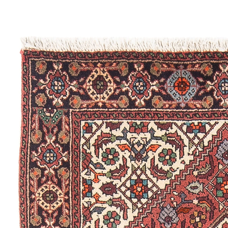 Alfombra persa - Nómada - 120 x 81 cm - rojo claro