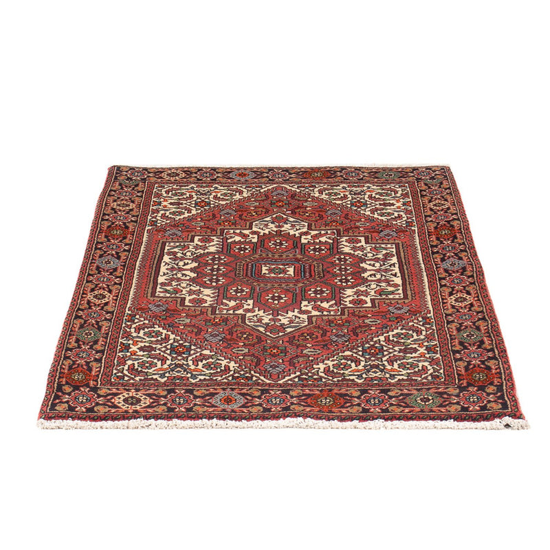 Alfombra persa - Nómada - 120 x 81 cm - rojo claro