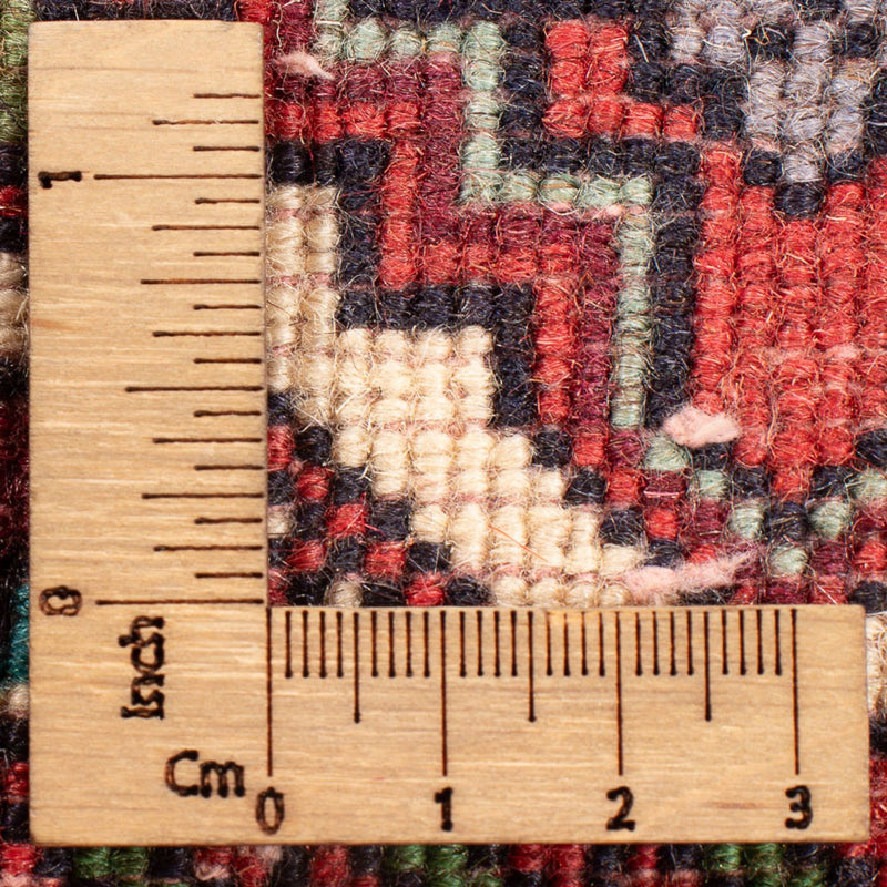 Alfombra persa - Nómada - 120 x 81 cm - rojo claro