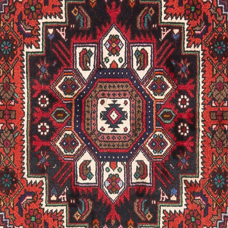 Alfombra persa - Nómada - 127 x 83 cm - rojo