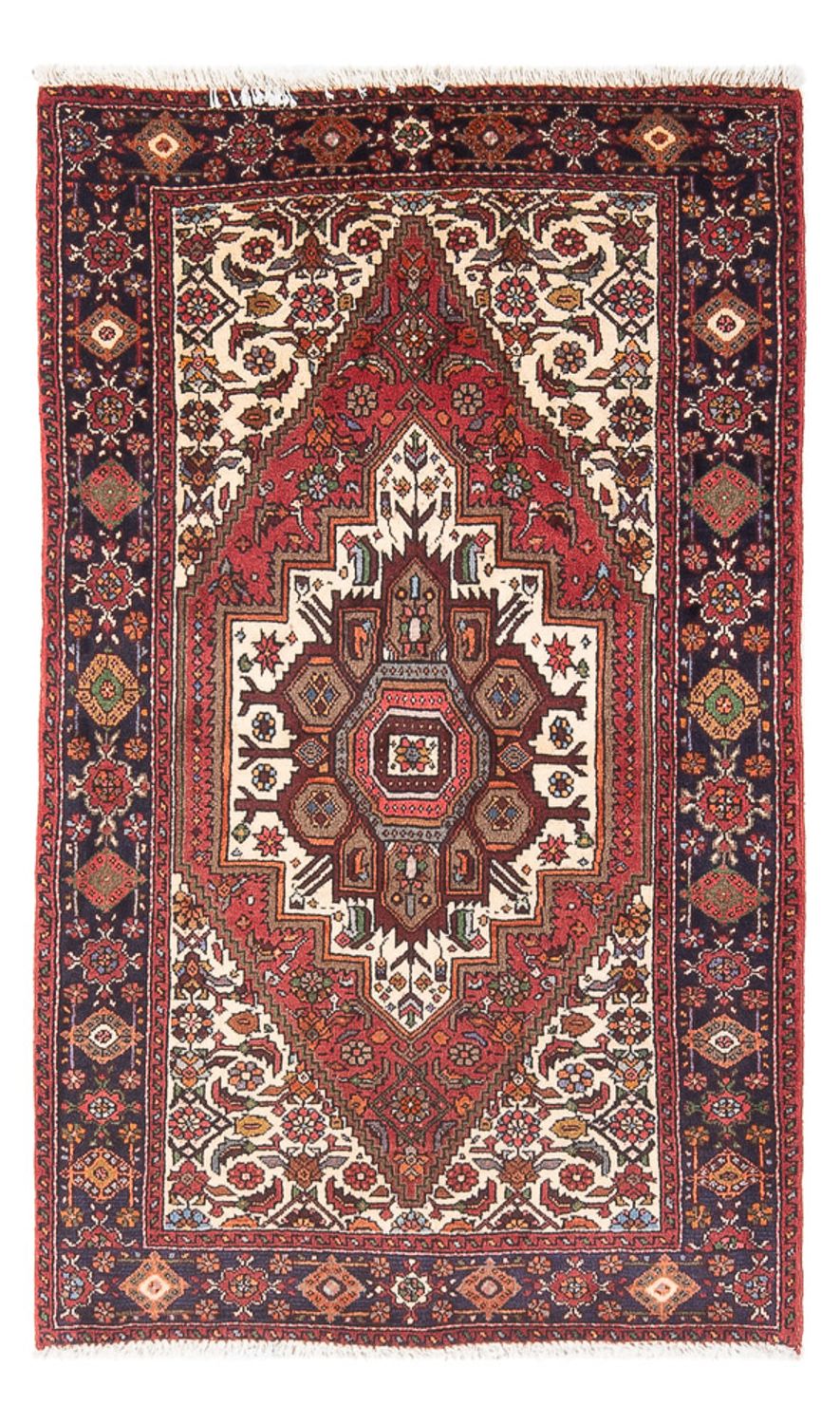 Alfombra persa - Nómada - 123 x 80 cm - crema